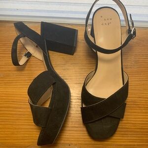 A new day black heels